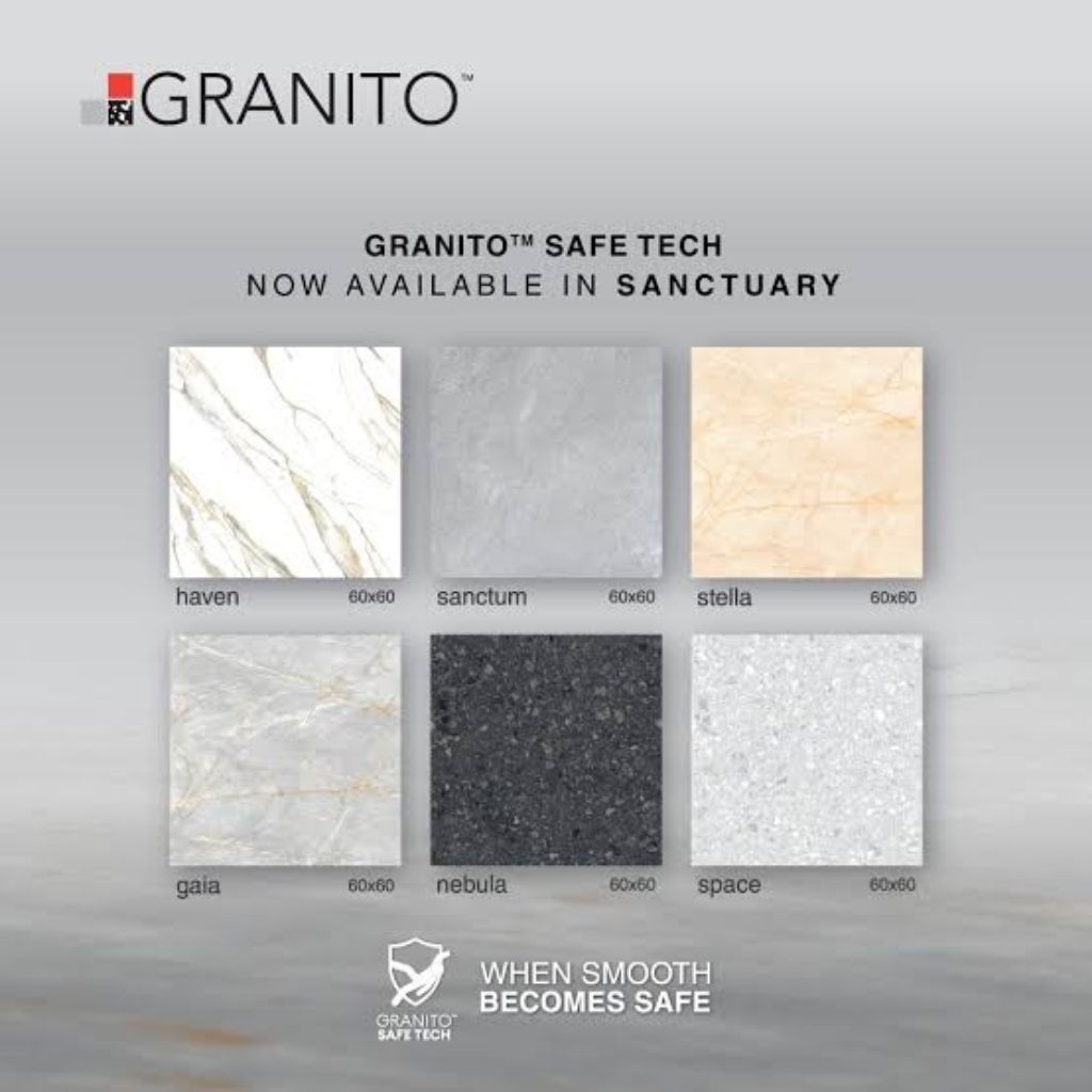 Granito Granit Safe Tech 60 x 60 Anti Slip Stop Super
