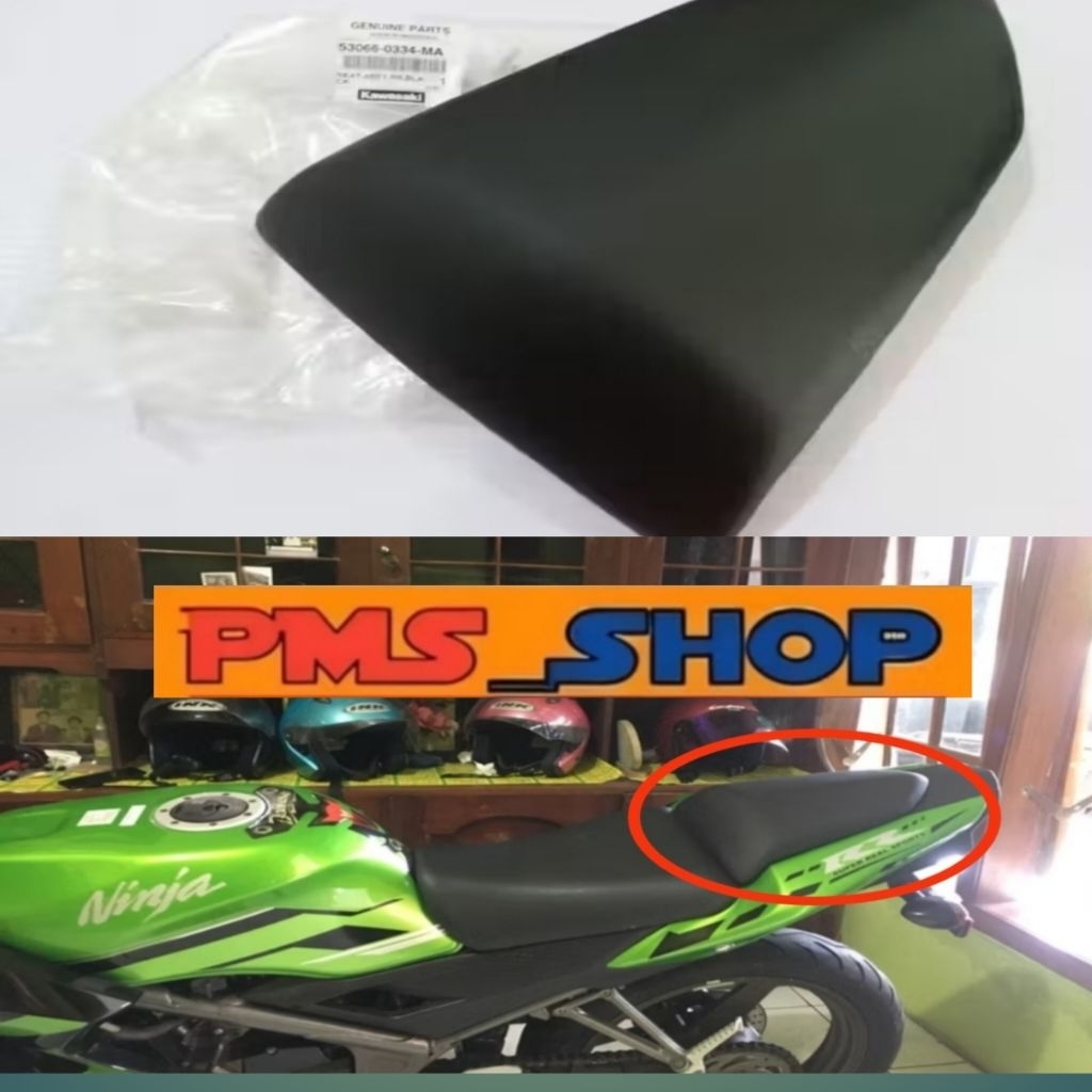 JOK BELAKANG NINJA 150 RR NEW ORIGINAL KAWASAKI JOK BELAKANG RR NEW
