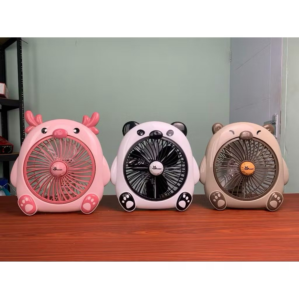 Kipas karakter miyoshi 8 inch / Kipas meja karakter miyoshi 8inch karakter panda capybara rusa