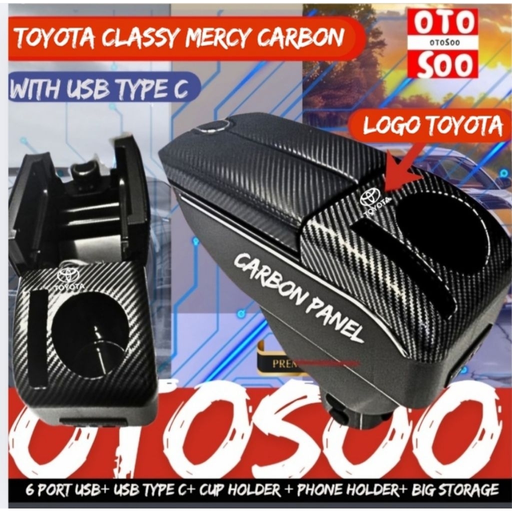 Jungle_Shop_ Armrest Avanza Xenia 2004-2011 Console Box Avanza Xenia 2004-2011-Otosoo Indonesia