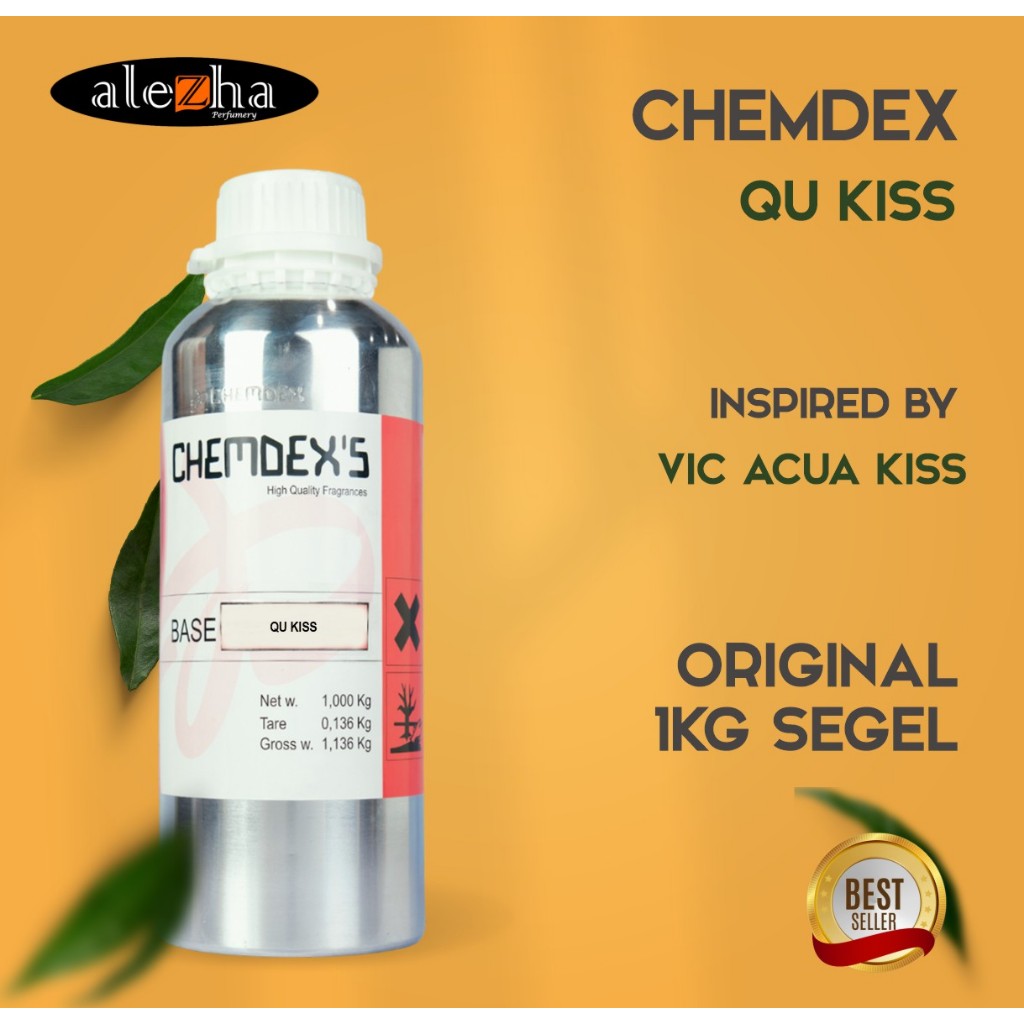 bibit parfum murni QU KISS ( CHEMDEX'S ) 1KG SEGEL
