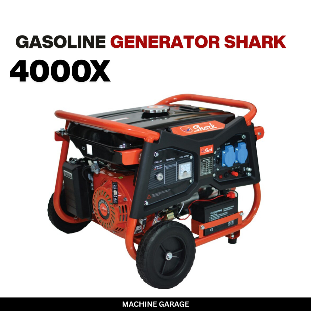 Shark Gasoline Generator SG 1500 SG 3000 SG 4000 SG 7500 X genset SHARK