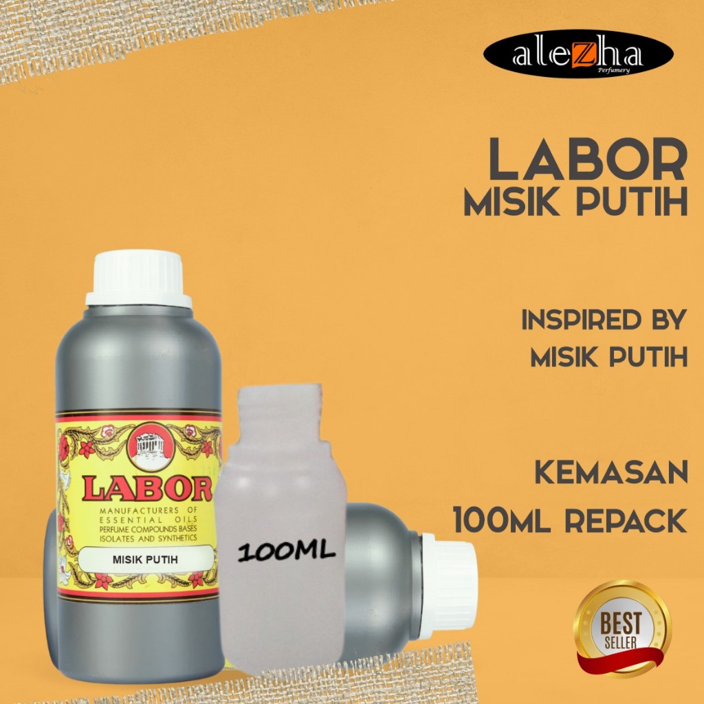 Bibit Parfum Murni MISIK PUTIH (LABOR) 100ml REPACK