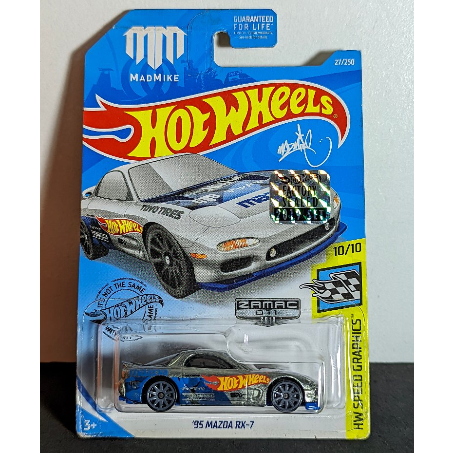 Hot Wheels - '95 Mazda RX-7 (ZAMAC)