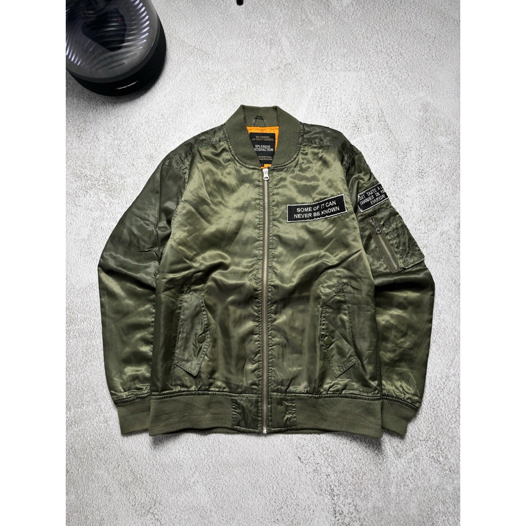 Bomber Army Green Splendid Satisfaction size M Boxy