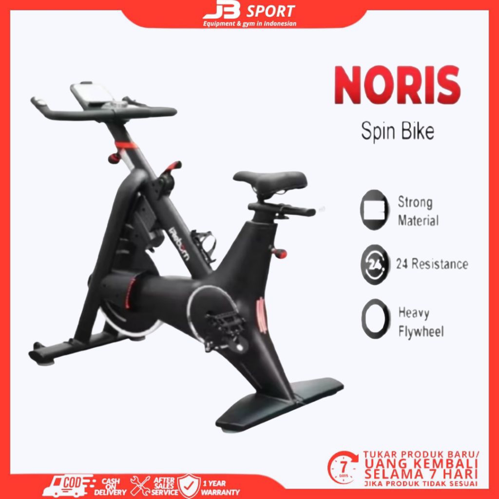 Ireborn-Spining bike New noris(Original) Alat fitnes Olahraga Bersepeda Alat fitnes gym