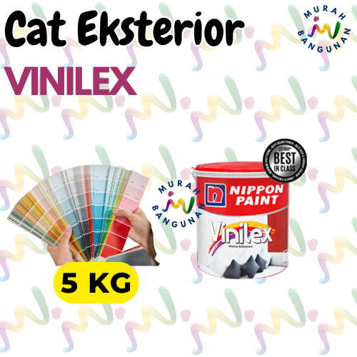 NIPPON PAINT VINILEX SUPER EXTERIOR - 5KG - CAT EKSTERIOR