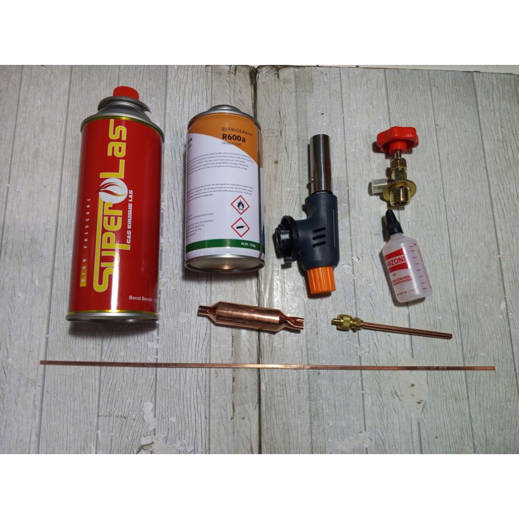 Dreambrown_ Paketan Isi Freon Kulkas