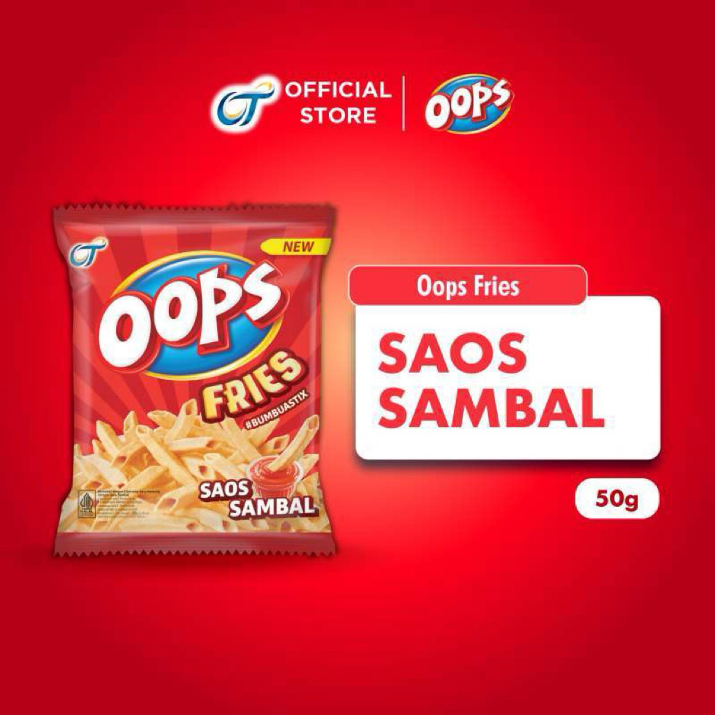 Oops fries snack kentang