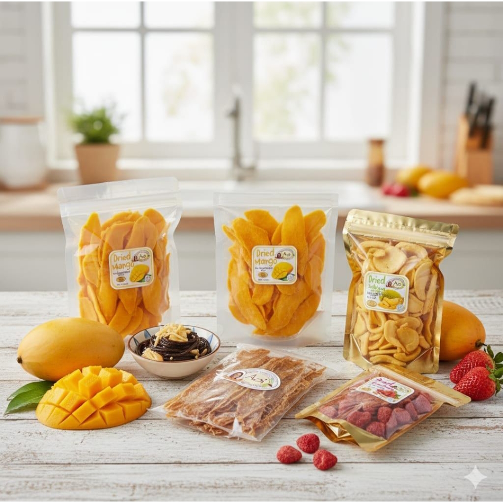 (AOI) MANISAN Thailand Madam AOI DRIED FRUIT SNACK Bangkok Import // MANGGA THAILAND