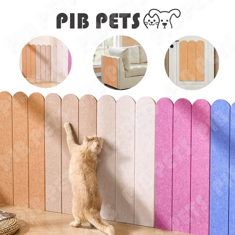 Cat Scratcher Mat Karpet Garukan Cakaran Kucing Tempel Dinding Tembok Pelindung Sofa Anti Gores