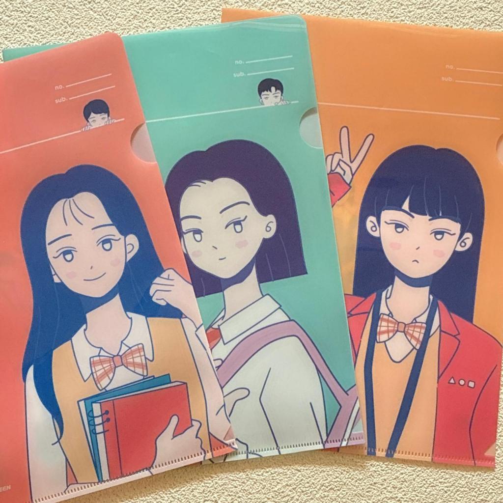 a-teen x motemote paper file folder