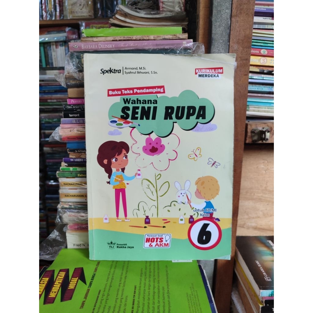 wahana Seni Rupa. spektra. kelas 6 SD. rakha jaya. merdeka