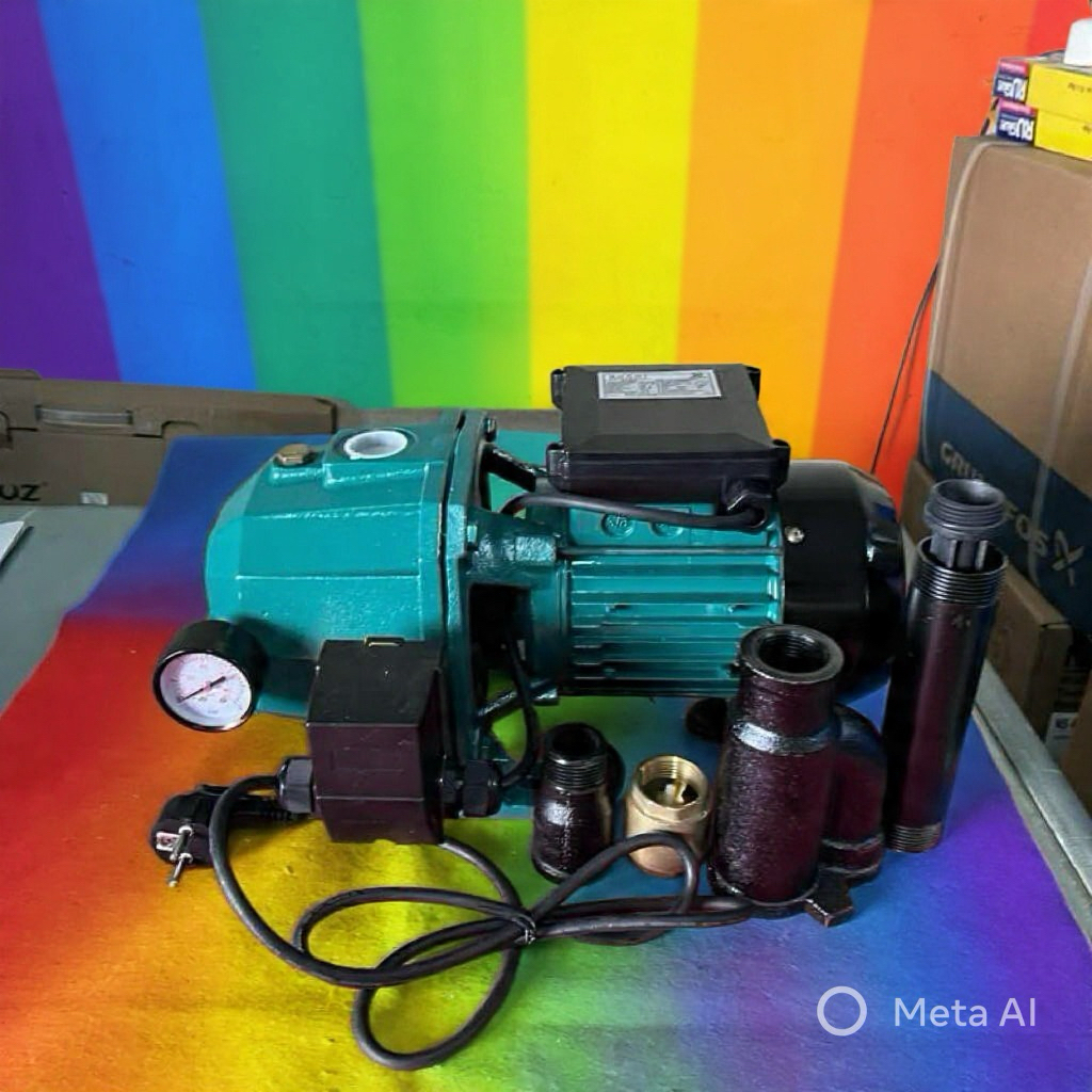 Pompa Jet Pump GUCHI GC-255A, Auto Tanpa Tabung