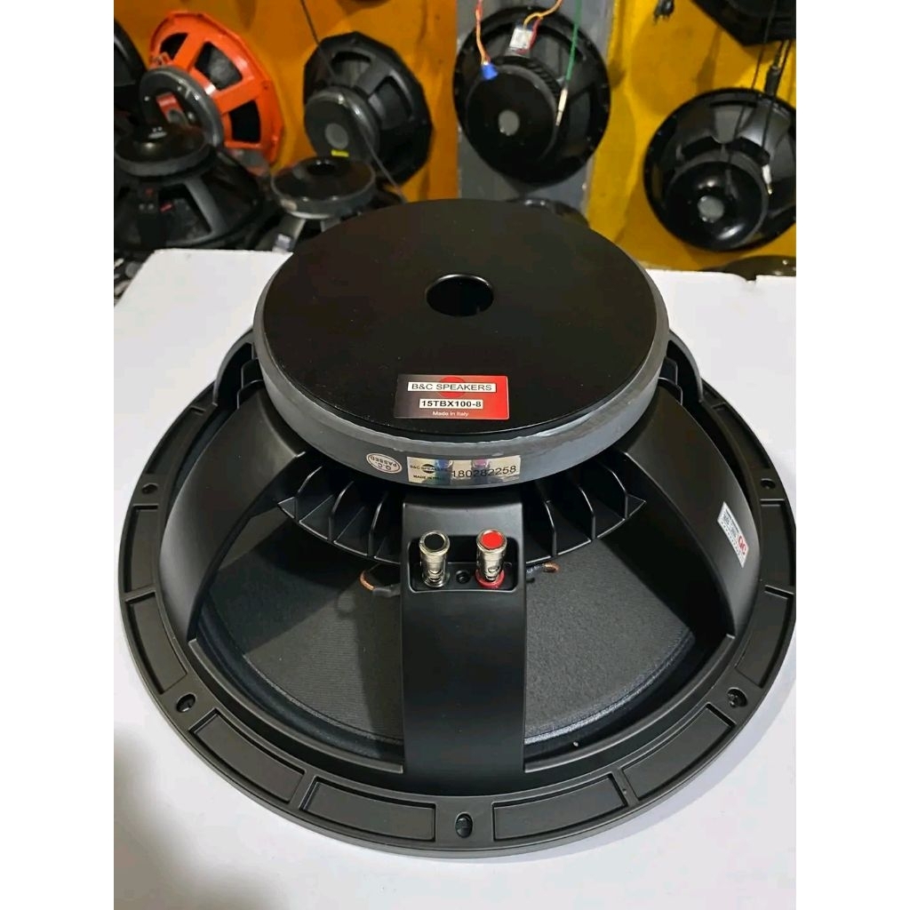 Speaker Component B&C 15TBX100 Woofer 15 inch BNC 15 TBX 100-8 grade A