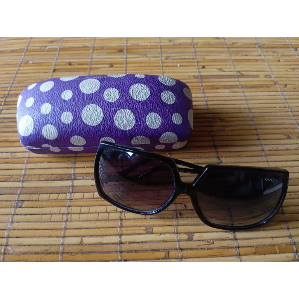 KACAMATA FASHIONABLE GUCCI WANITA HITAM