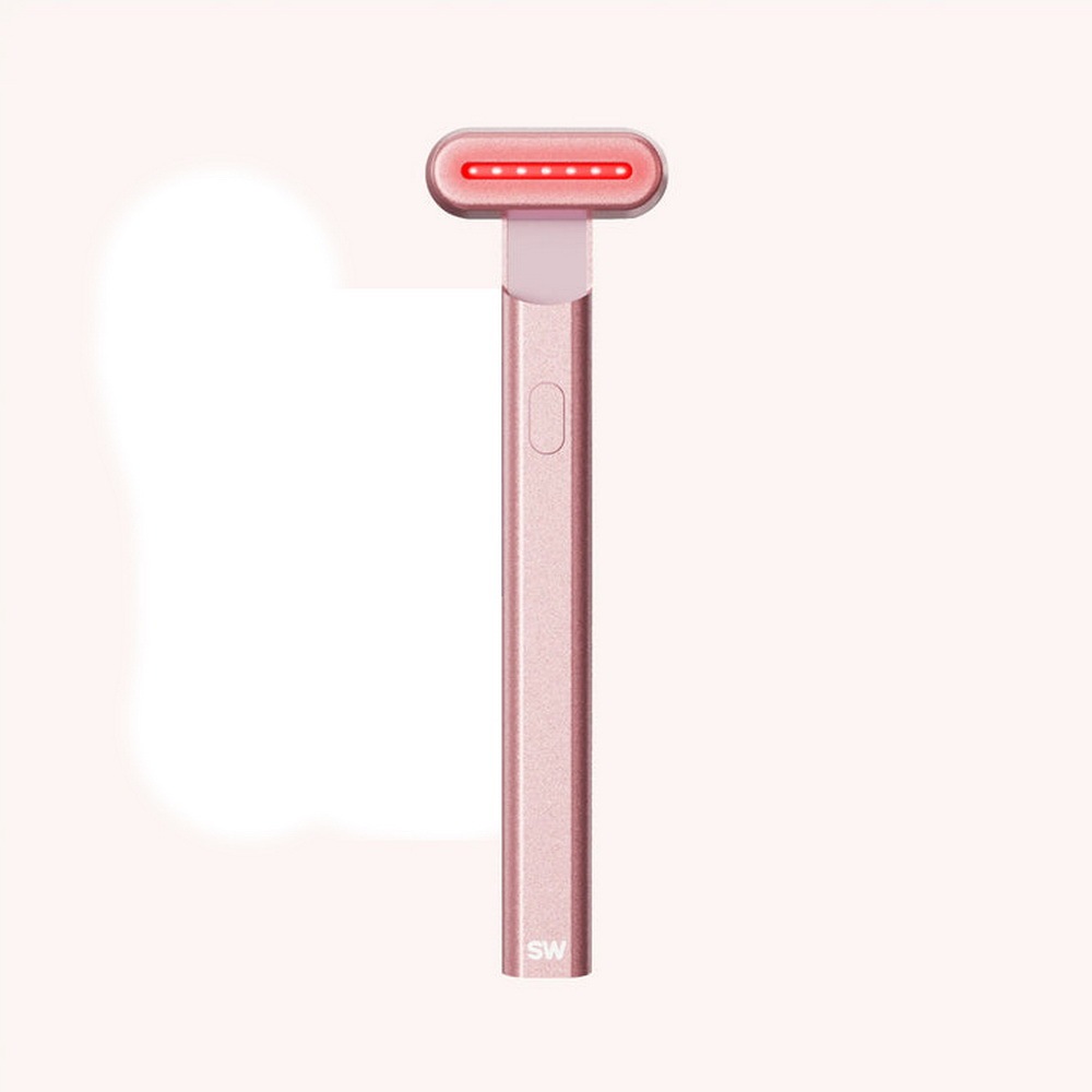 SOLAWAVE Radiant Renewal 4-in-1 Skincare Wand with LED Red Light Therapy in ROSE GOLD *ALMOST NEW*PR