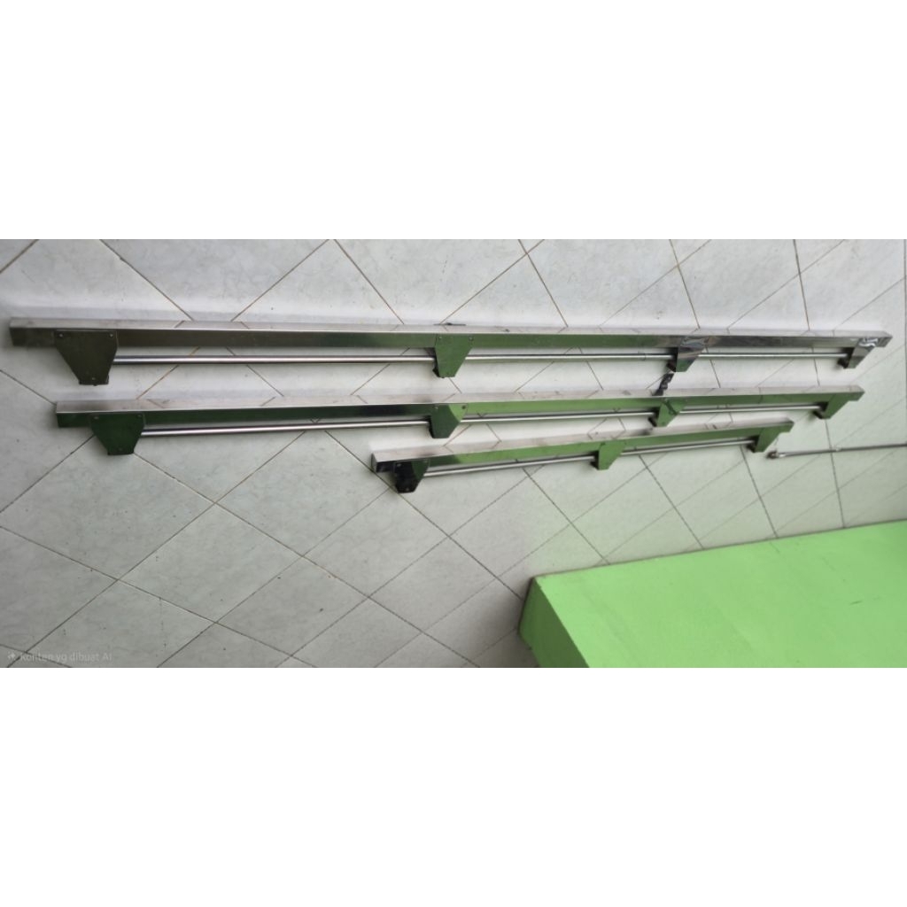 Pagar Bak New Carry, full Stainless (bekas)