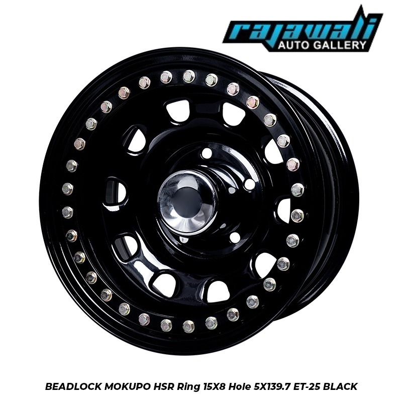 JUAL VELG SEMI OFFROAD RING 15 TYPE HSR BEADLOCK MOKUPO VELG MOBIL JIMNY KATANA  GRAND VITARA ESCUDO