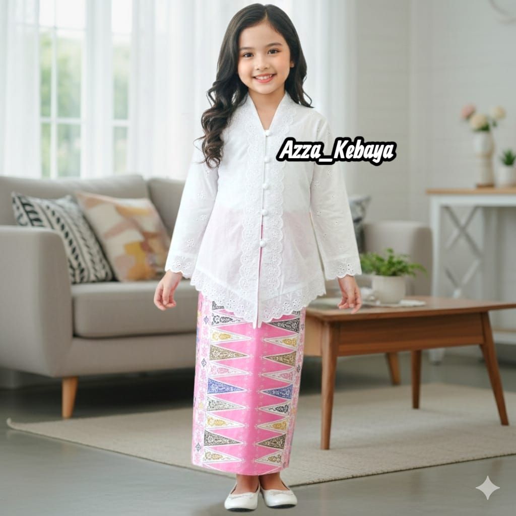 SETELAN KEBAYA RENDA ANAK SD // KEBAYA RENDA // KEBAYA ENCIM ANAK POLOS // KEBAYA ENCIM ANAK