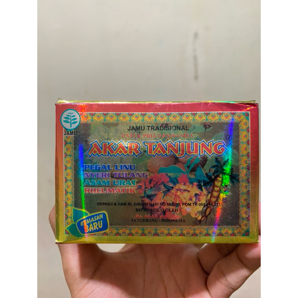 akar tanjung serbuk original 100%