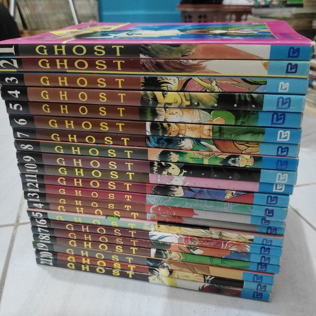 Komik Ghost 1-21 Tamat Rajawali Grafiti