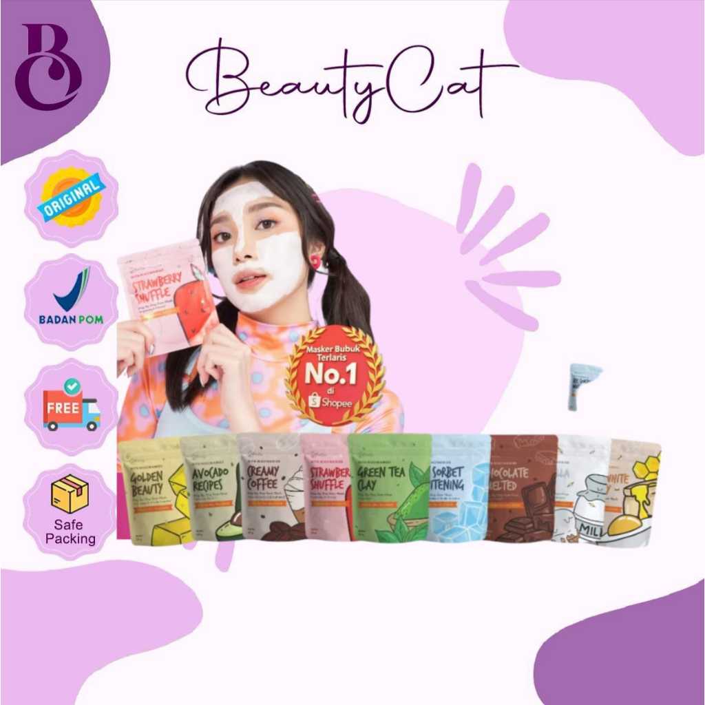 [BPOM] LEA GLORIA 50GR Masker Wajah Lea Gloria 50 gram Masker Organik Lea Gloria