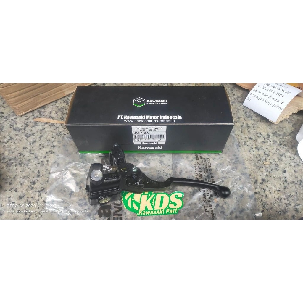 MASTER REM DEPAN ASSY MOTOR KAWASAKI ZX 130 CC -43015-0034