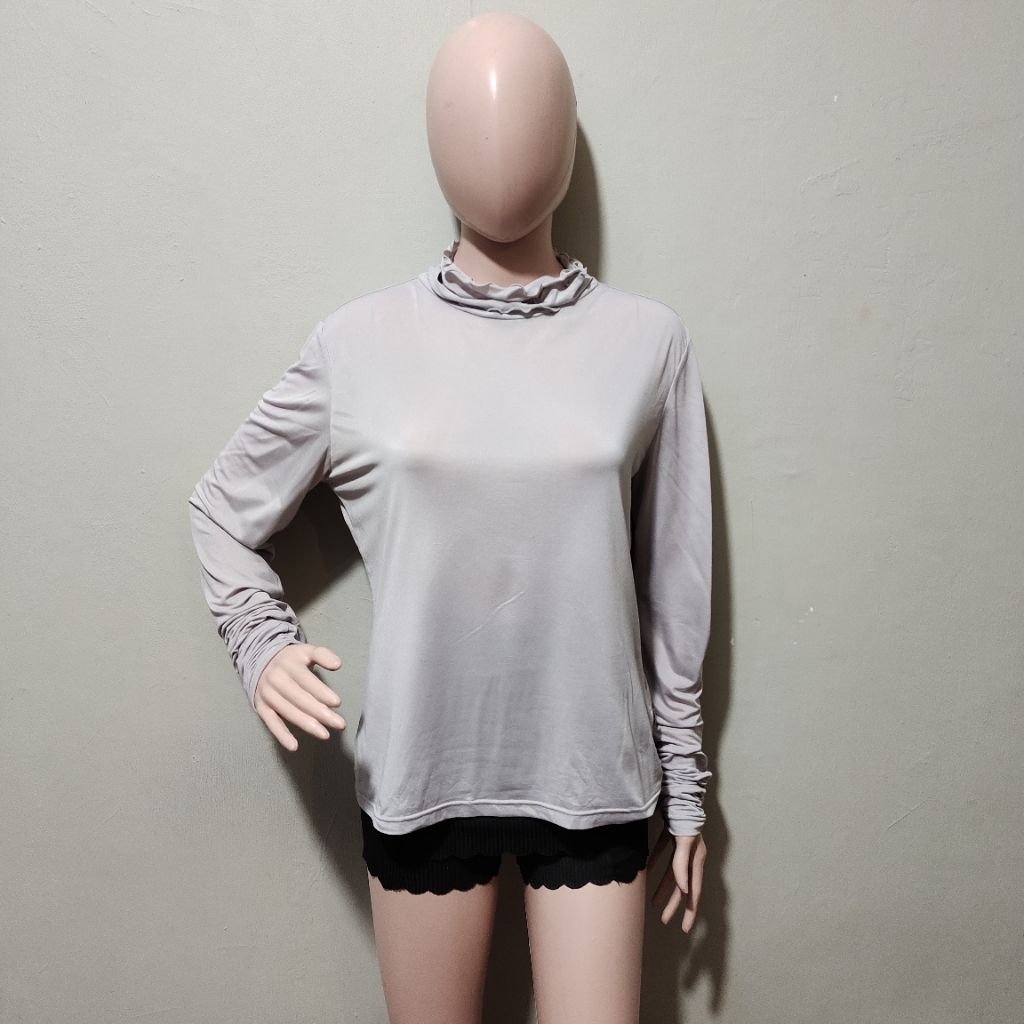 WOLSEY baselayer lilac heattech turtleneck heattech running sportwear longsleeve manset turtleneck m