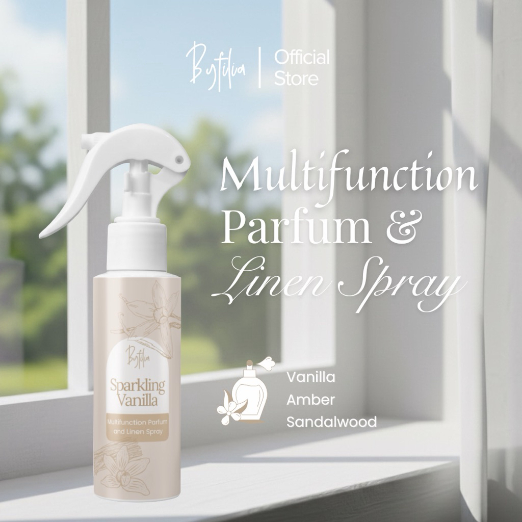 BYFILIA SPARKLING VANILLA Multifunction Parfum and Linen Spray