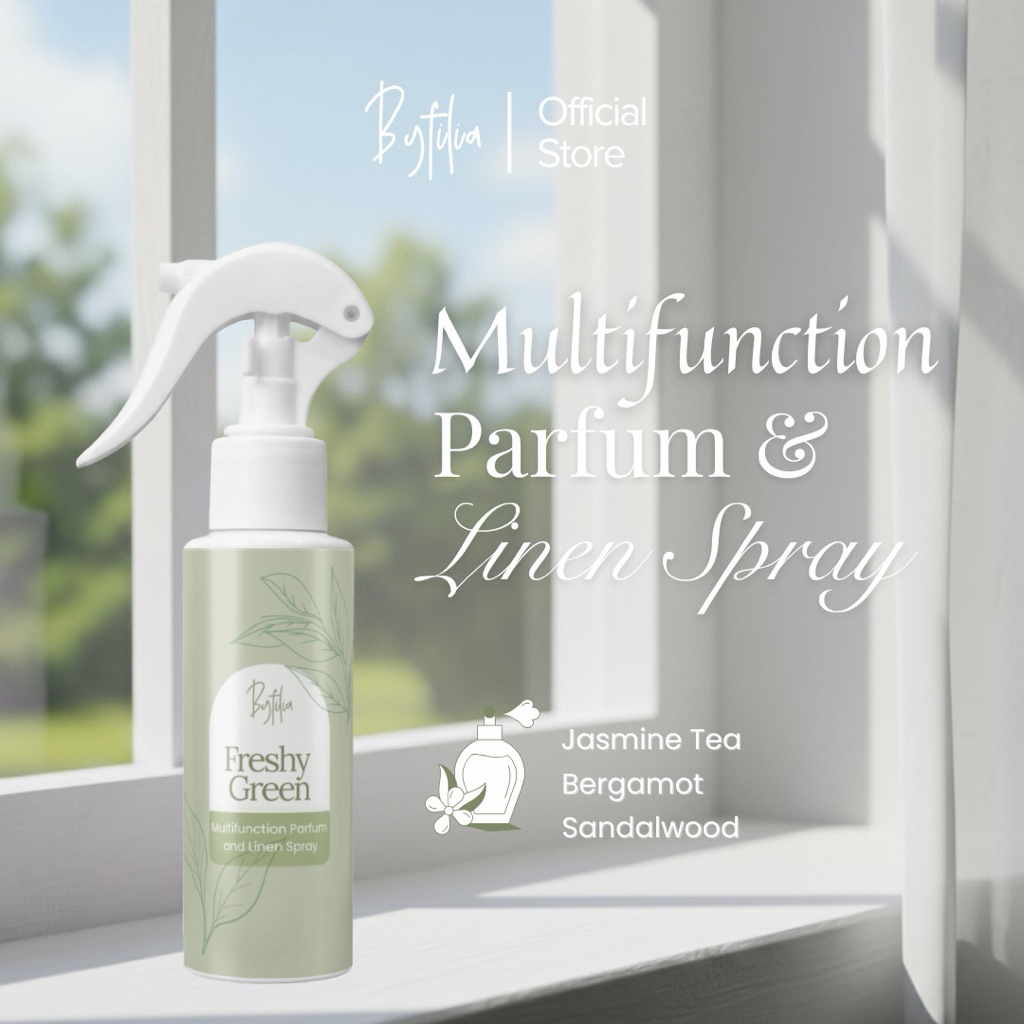 BYFILIA FRESHY GREEN Multifunction Parfum and Linen Spray