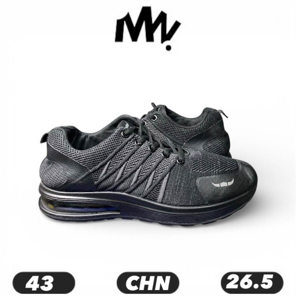 Sepatu Outdoor BFL Black Preloved Size 43 iNsole 26.5 Cm Good Quality