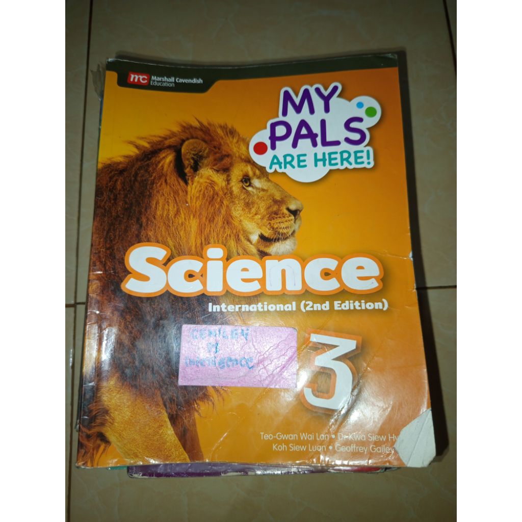 my pals are here Science 3 - International 2nd edition