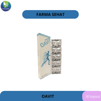 Oavit Kapsul 30 Capsul Memelihara Kesehatan Persendian 30's / Oavit Strip