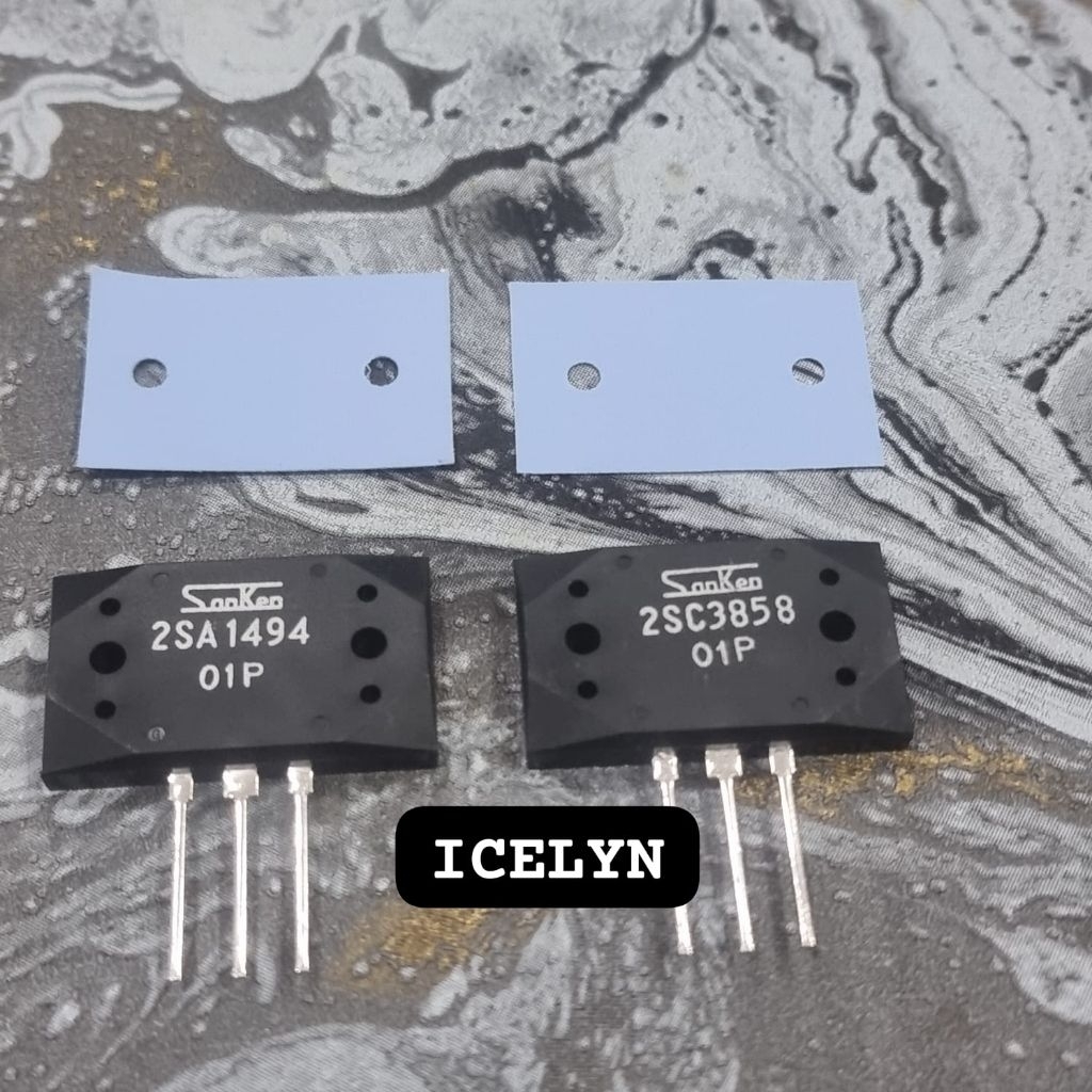 O1P Transistor Sanken 5DY 2SA1494 2SC3858 SA1494 SC3858 1494 3858 Original