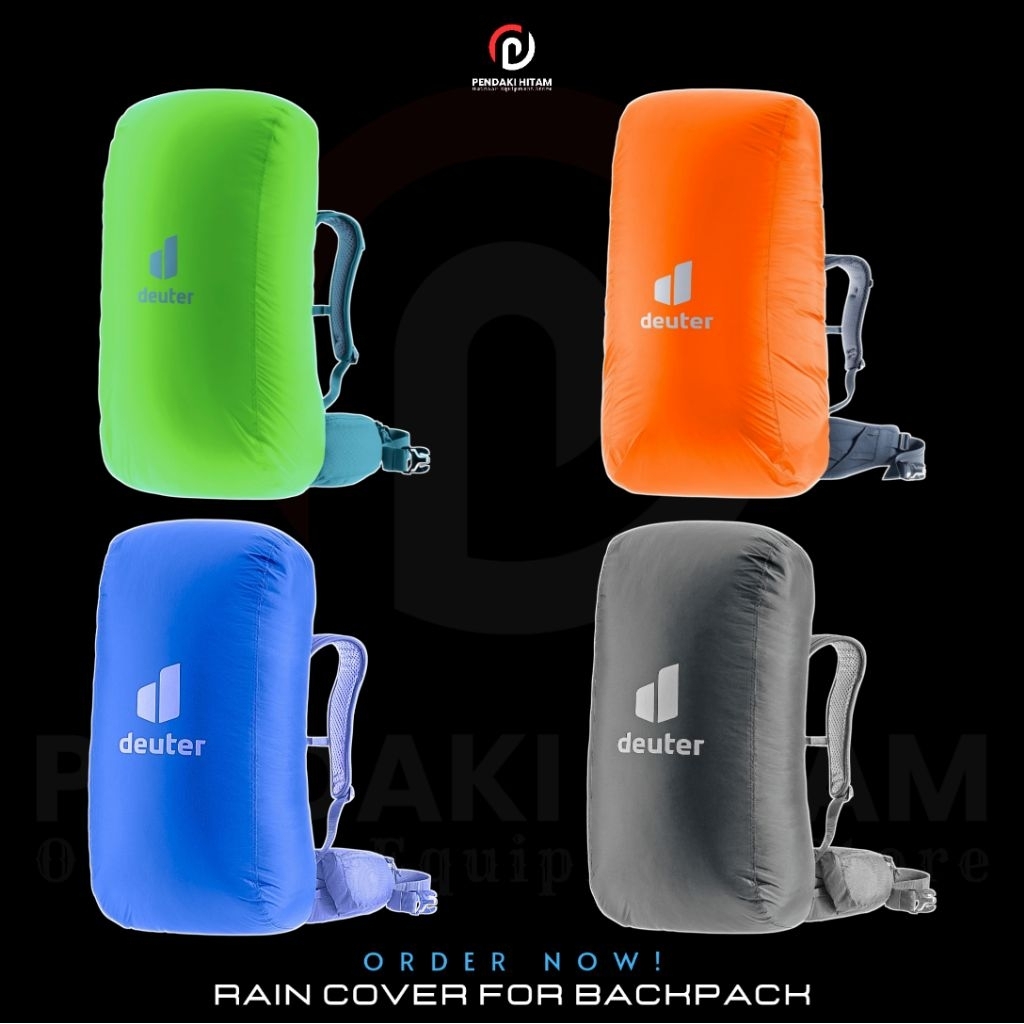 Rain Cover Carrier Deuter Pelindung Tas Gunung Deuter Non-Original (Custom)