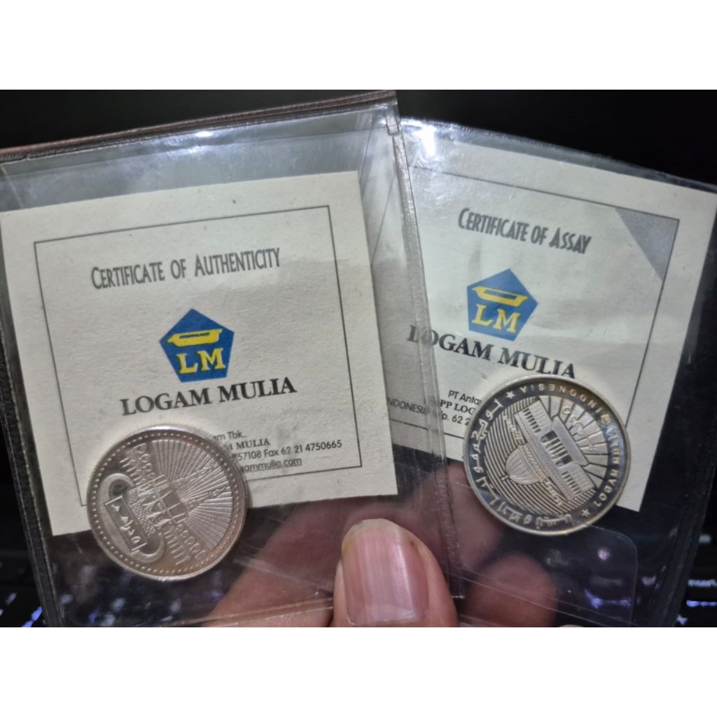 Termurah  Original Dirham ANTAM 5 Dirham , 1 Dirham, terima buyback