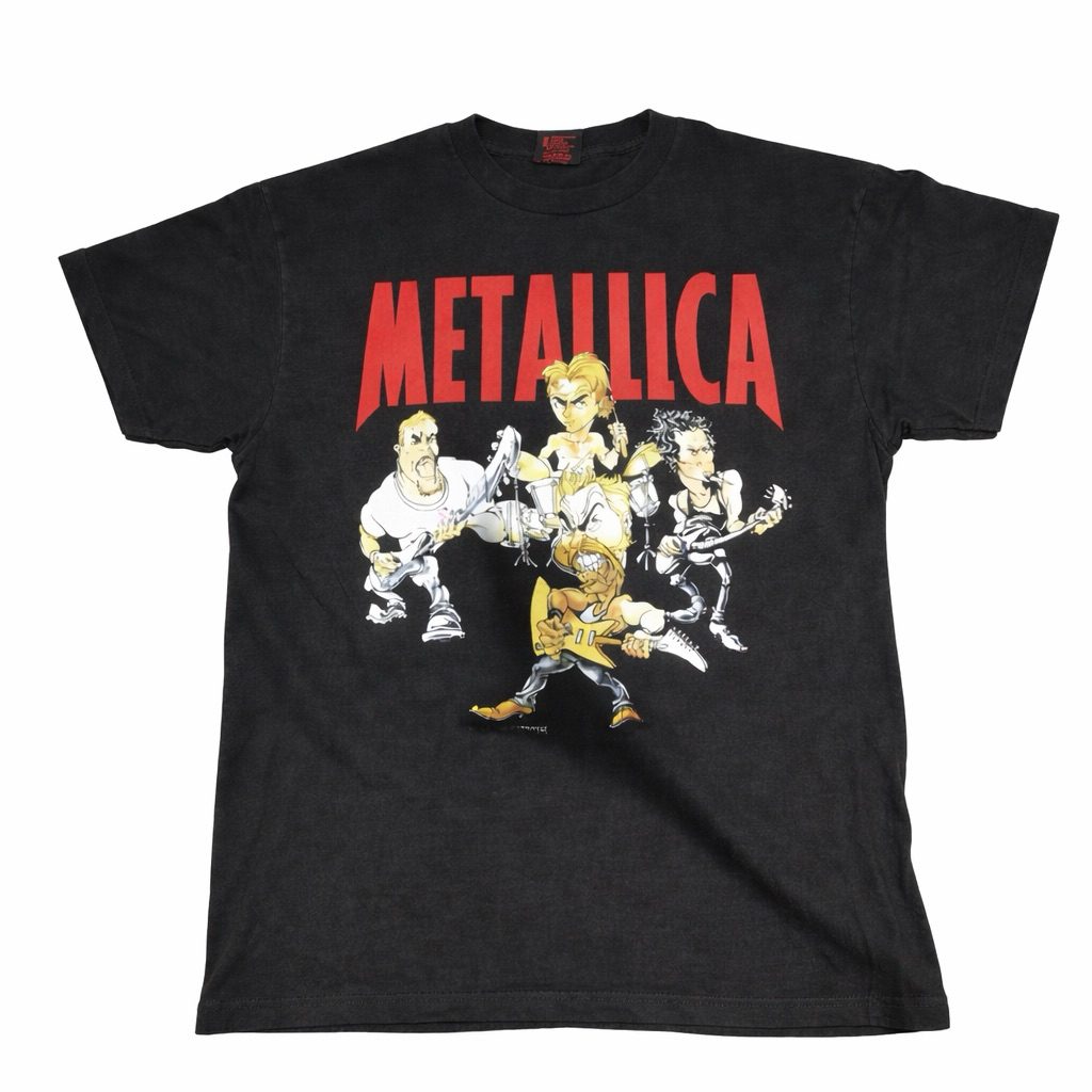 T-Shirt / Tees Bootleg METALLICA Band Black Faded Colour (NEW)