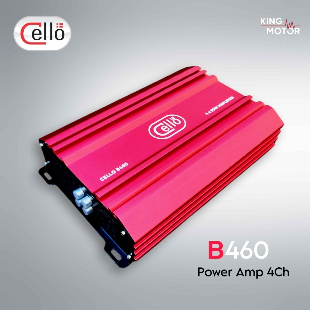 Cello B460 - Power Amp 4Ch