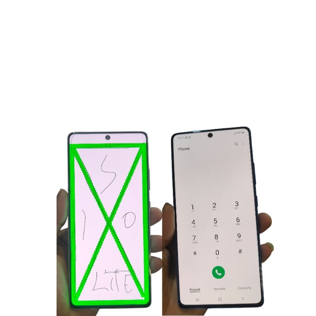 lcd original copotan samsung s10 lite