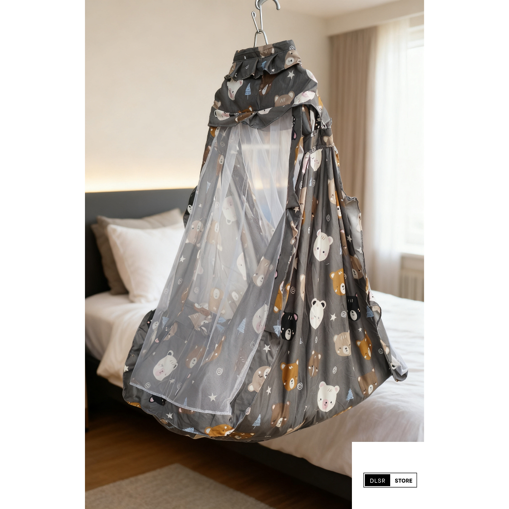 AYUNAN BAYI/TEMPAT TIDUR BAYI/AYUNAN KELAMBU/AYUNAN BAYI INSTAN