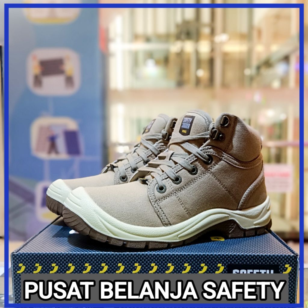Sepatu safety Jogger disert cream - sepatu safety jogger original murah