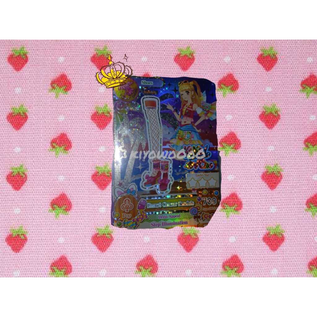 Kartu Aikatsu Premium Cancer Vivid Kiss Mikuru Shoes