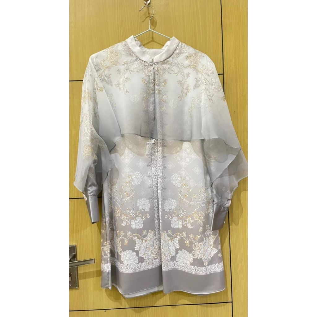 primrose tunik free celana cutbray putih