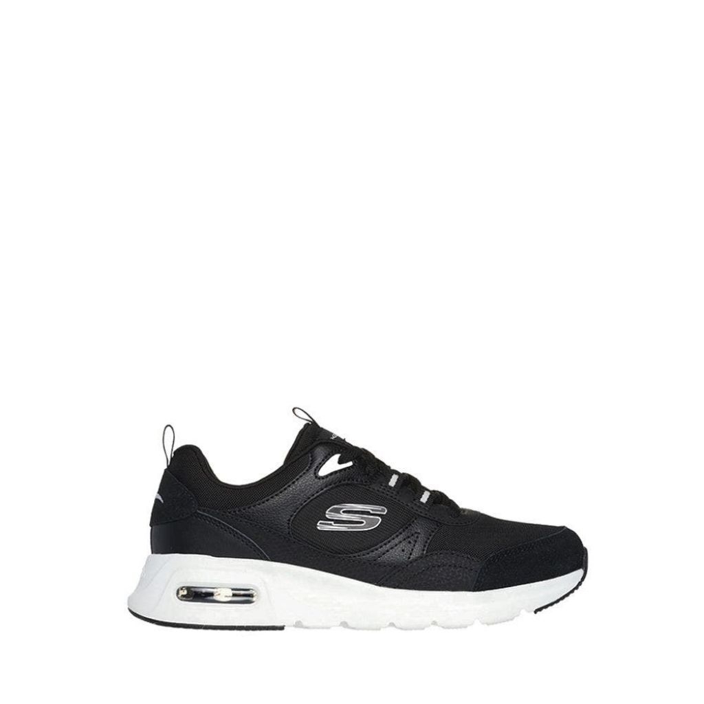 Sepatu Skechers Skech-Air Court Women's Training Shoes - Black original SKE150075BKW