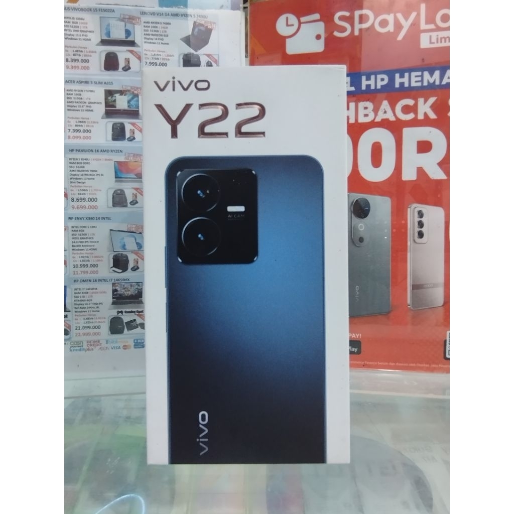 [Bekas] Dus Hp Vivo Y22 V2207 - Kotak Kardus Lama - Kondisi Sesuai Foto - 0ri9inaI