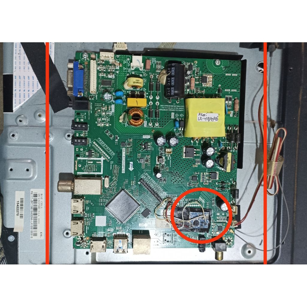 MB AKARI LE-43D99SBS LE-43D99 LE43D99SBS GARANSI 1 BULAN