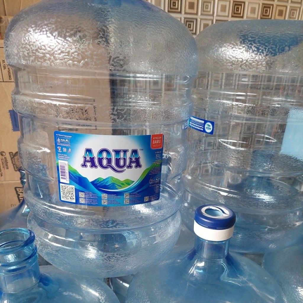 Galon Kosong Aqua 19 ltr Model Baru