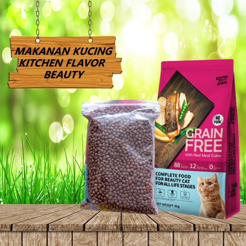 kitchen flavor beauty cat food 500gr - KF beauty
