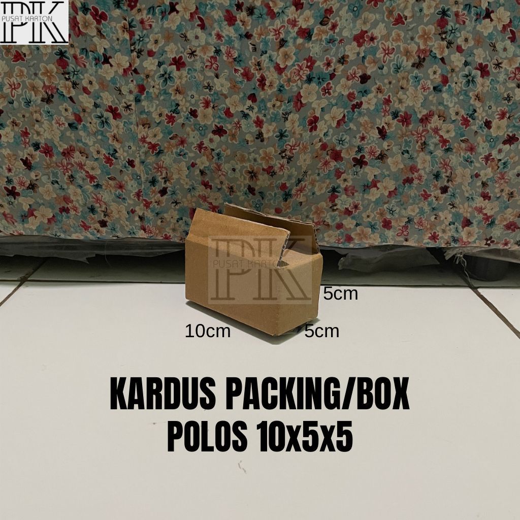 BOX KARTON 10x5x5 cm Tebal | Packing Olshop